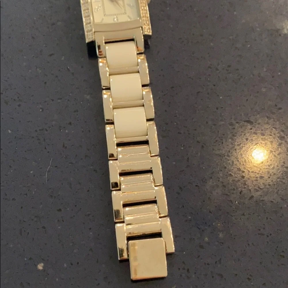 Silver and Crystal Watch